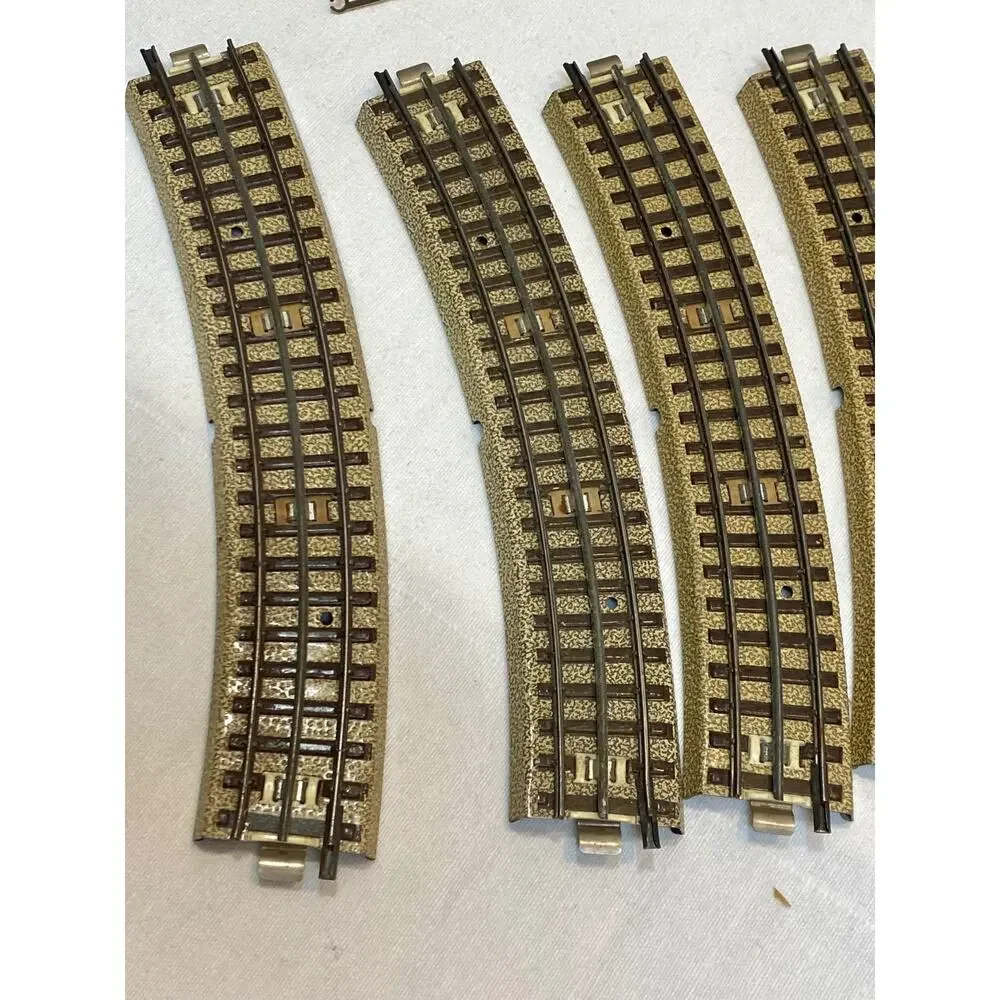 RARE VTG Märklin Electric Locomotive Set Green Track Ho Train w Tracks